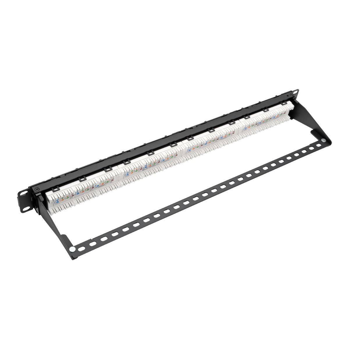 24-Port Cat6a Cat6 Cat5e Patch Panel J2953