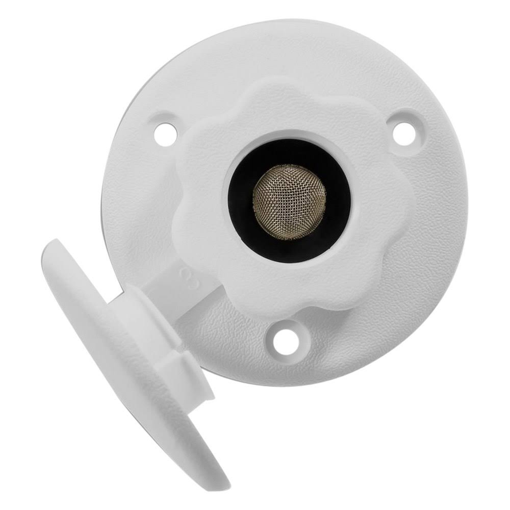 White Plastic Flush Fill O52216