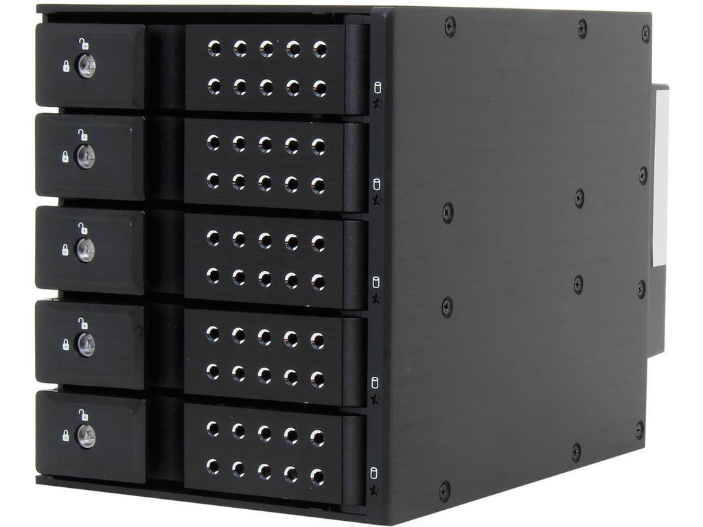 3x5.25 to 5x3.5 Trayless Black R10021