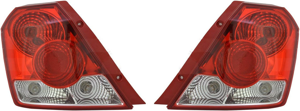 Pair of Tail Lights for Chevrolet Aveo Hatchback 2004-2007 J23851