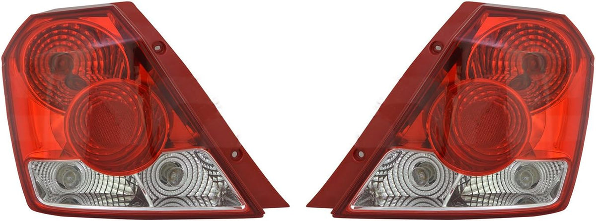 Pair of Tail Lights for Chevrolet Aveo Hatchback 2004-2007 J23851
