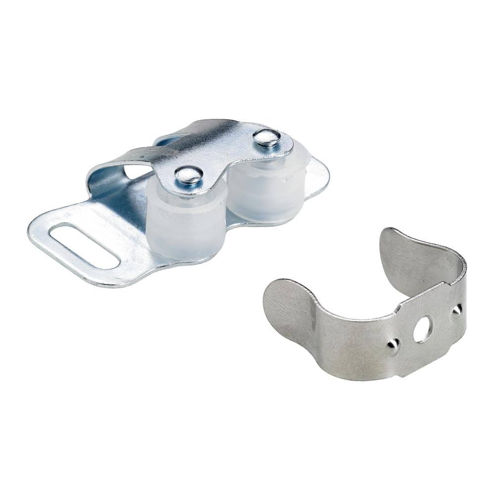 Zinc Plated Double Roller Door Catch (360-Pack) J4157