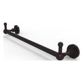 Antique Bronze 18 inch Towel Bar with Integrated Hooks T9331