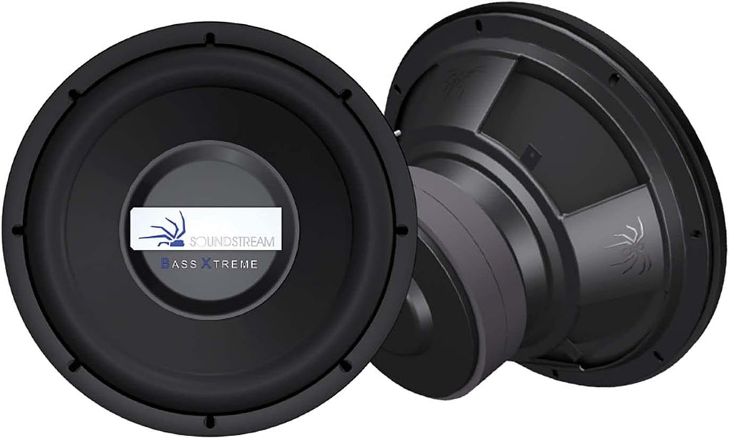 2400 Watt 12-Inch Dual-4 Car Subwoofer, Black Pack of 2 T23759