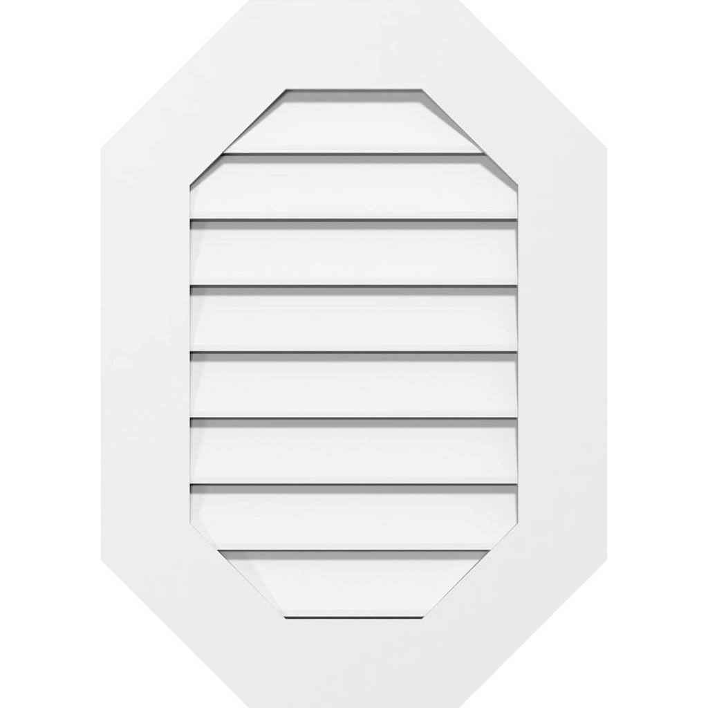 18x22W x 26x22H PVC Gable Vent U68693