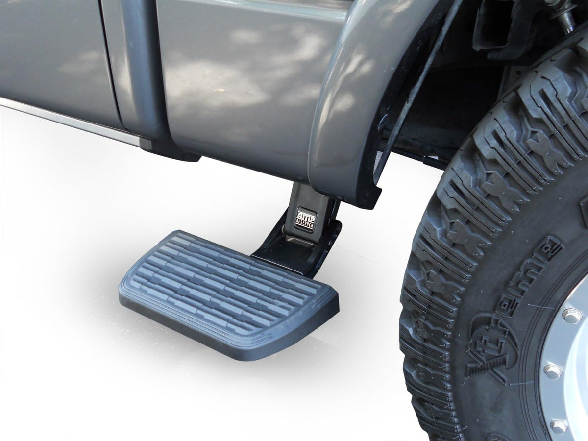 Retractable Truck Bed Side Step, Black H82624