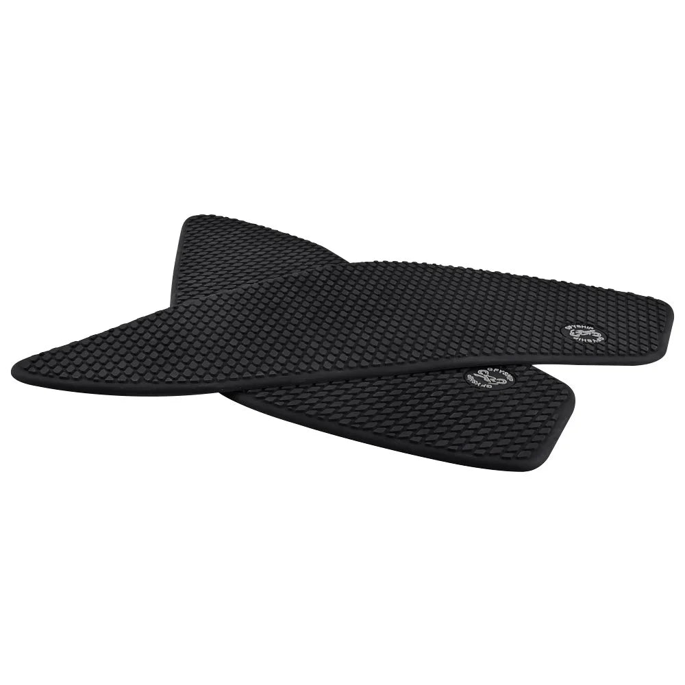 Black Motorcycle Gas Tank Pad Stickers F905426