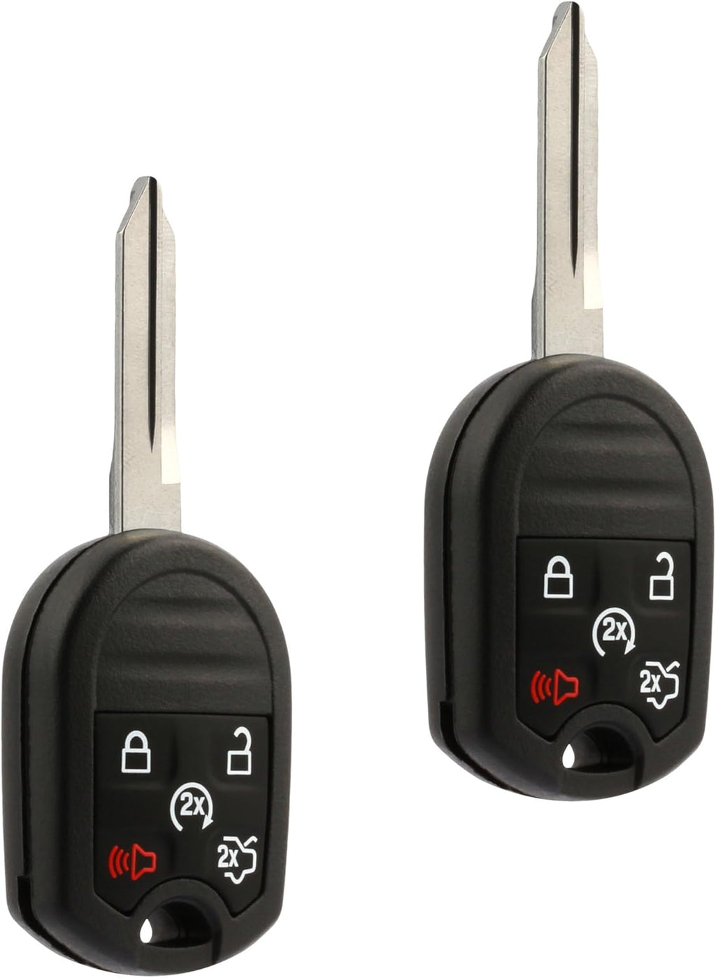 Keyless Entry Remote Start Car Key Fob Pack of 2 A378