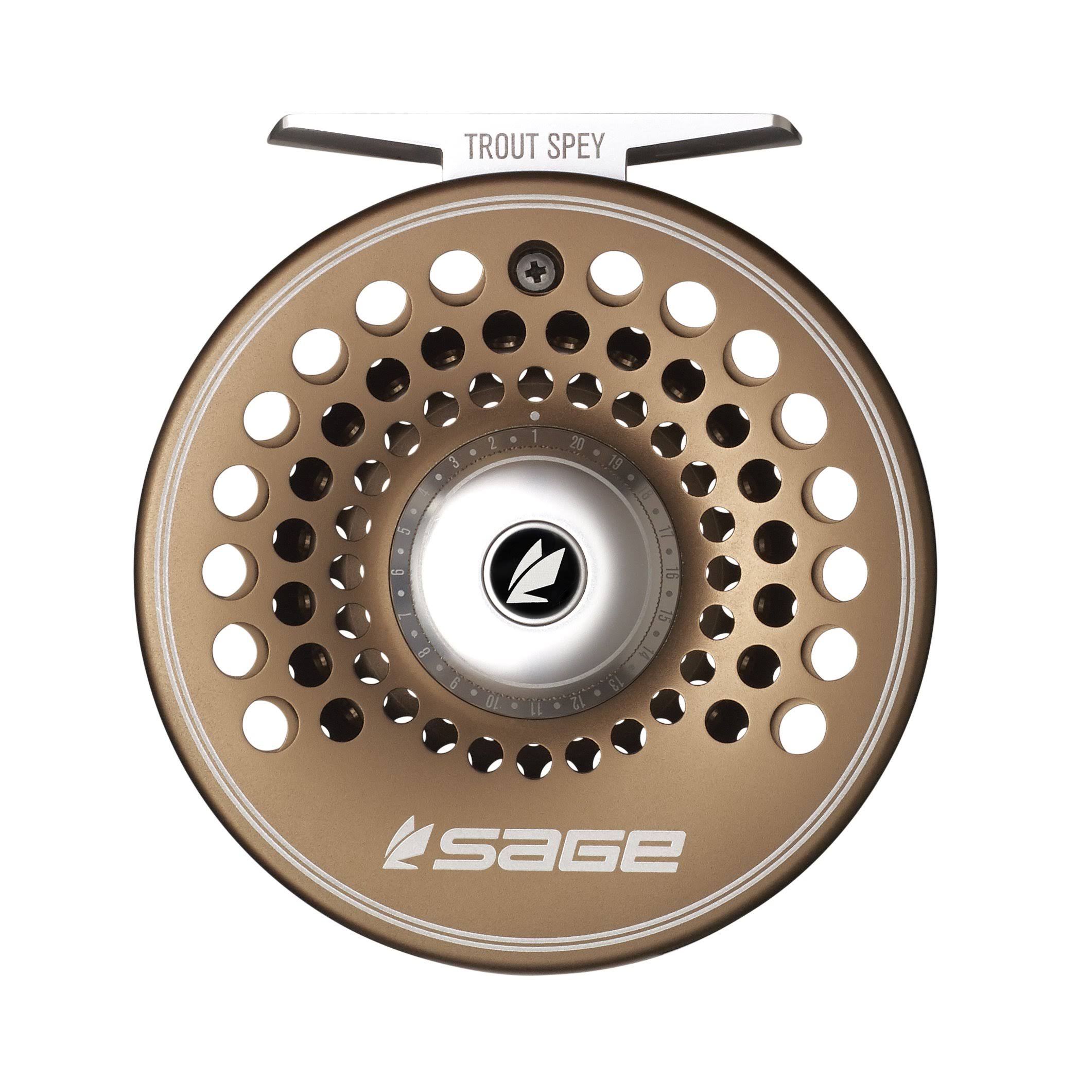 Bronze Sage Trout Spey Fly Reel 3/4/5 A7459