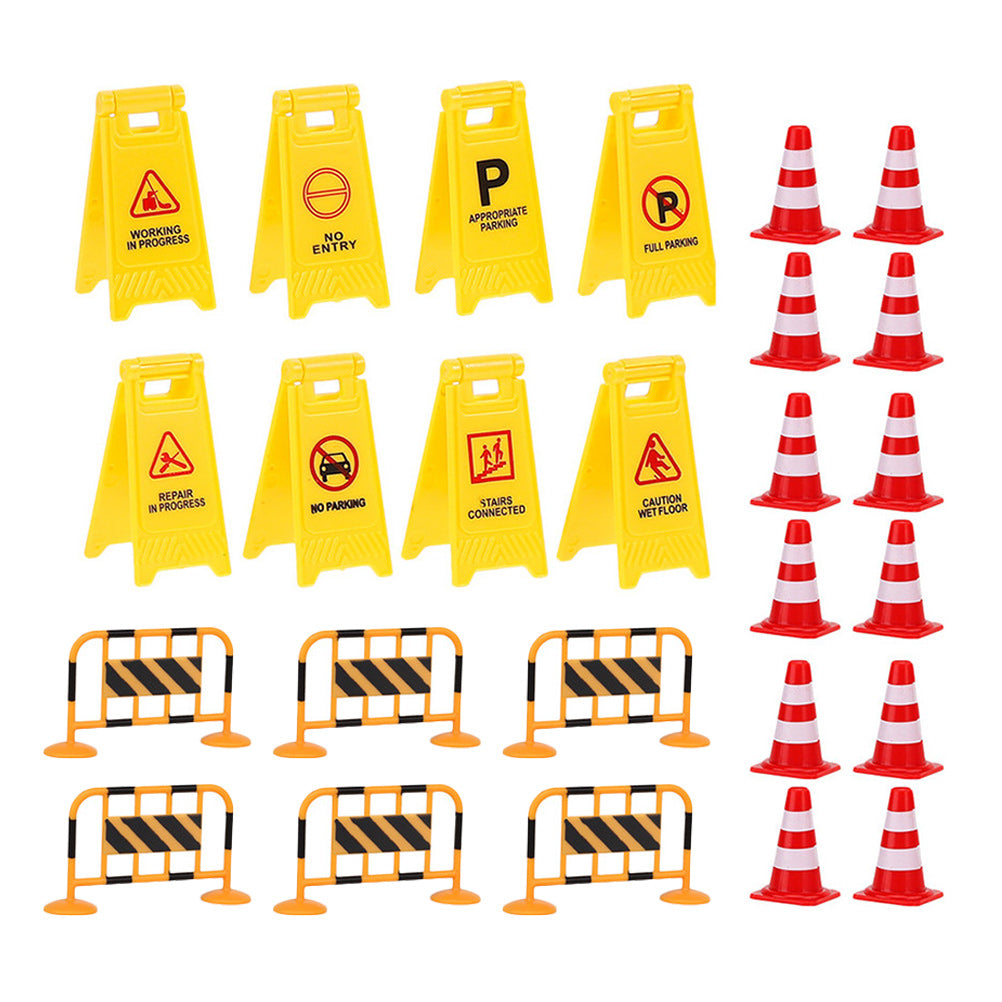 Mini Construction Traffic Cone Playset Z944000