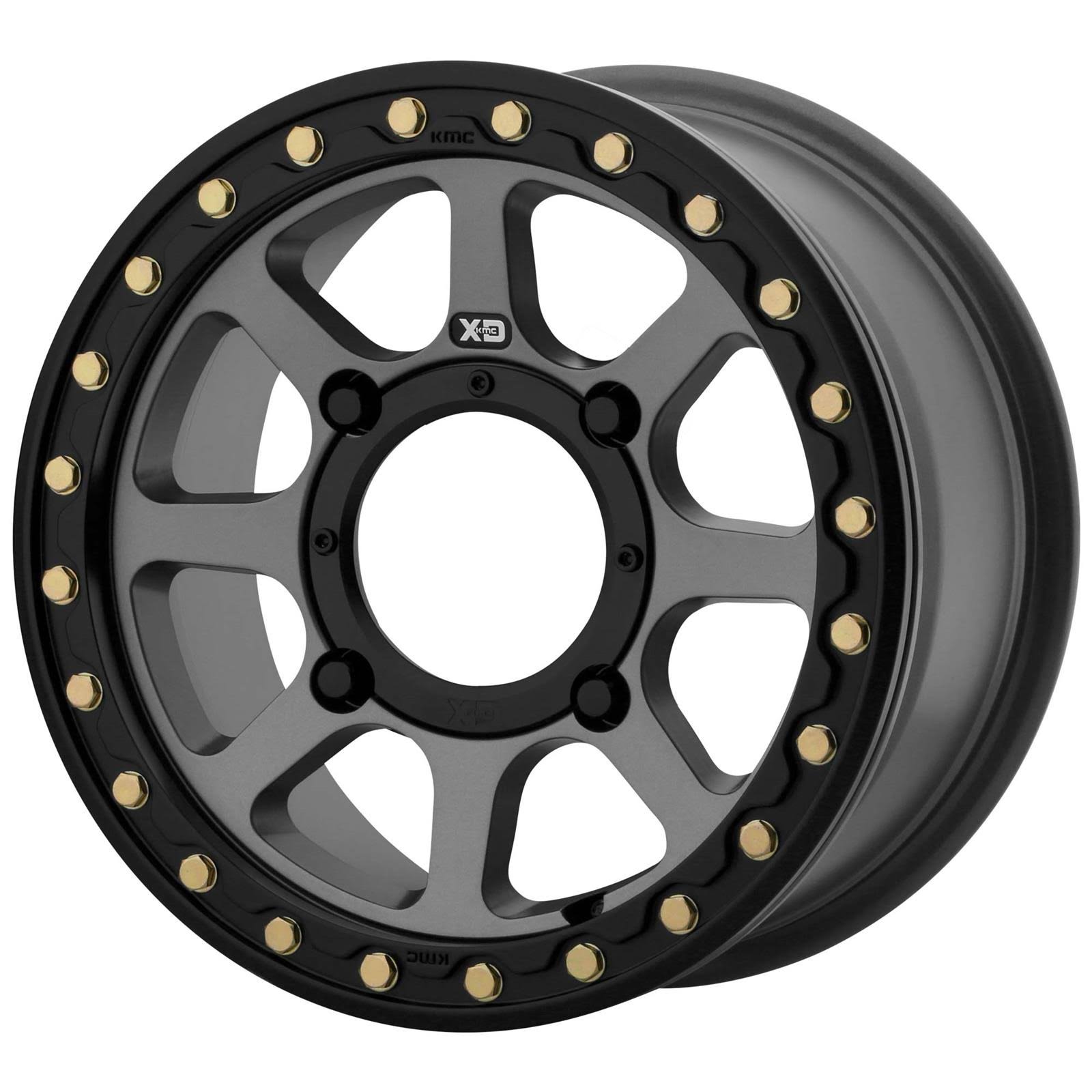 Satin Gray Beadlock Wheel 14x7 U62439