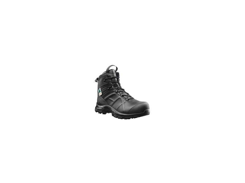 Black Eagle Safety 55 Mid Side Zip Black Size 8 Extra Wide Work Boots P72538