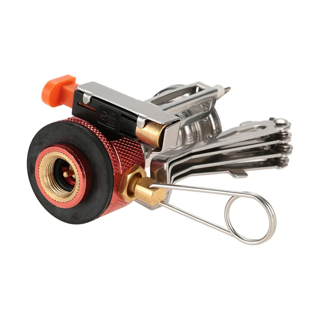 Camping Cookware Set with Piezoelectric Ignition Stove R3904