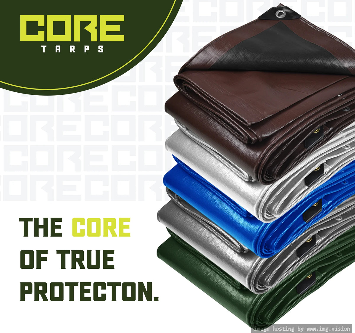 8 Mil Heavy Duty Waterproof Tarp 20′ X 30′Ft W70807