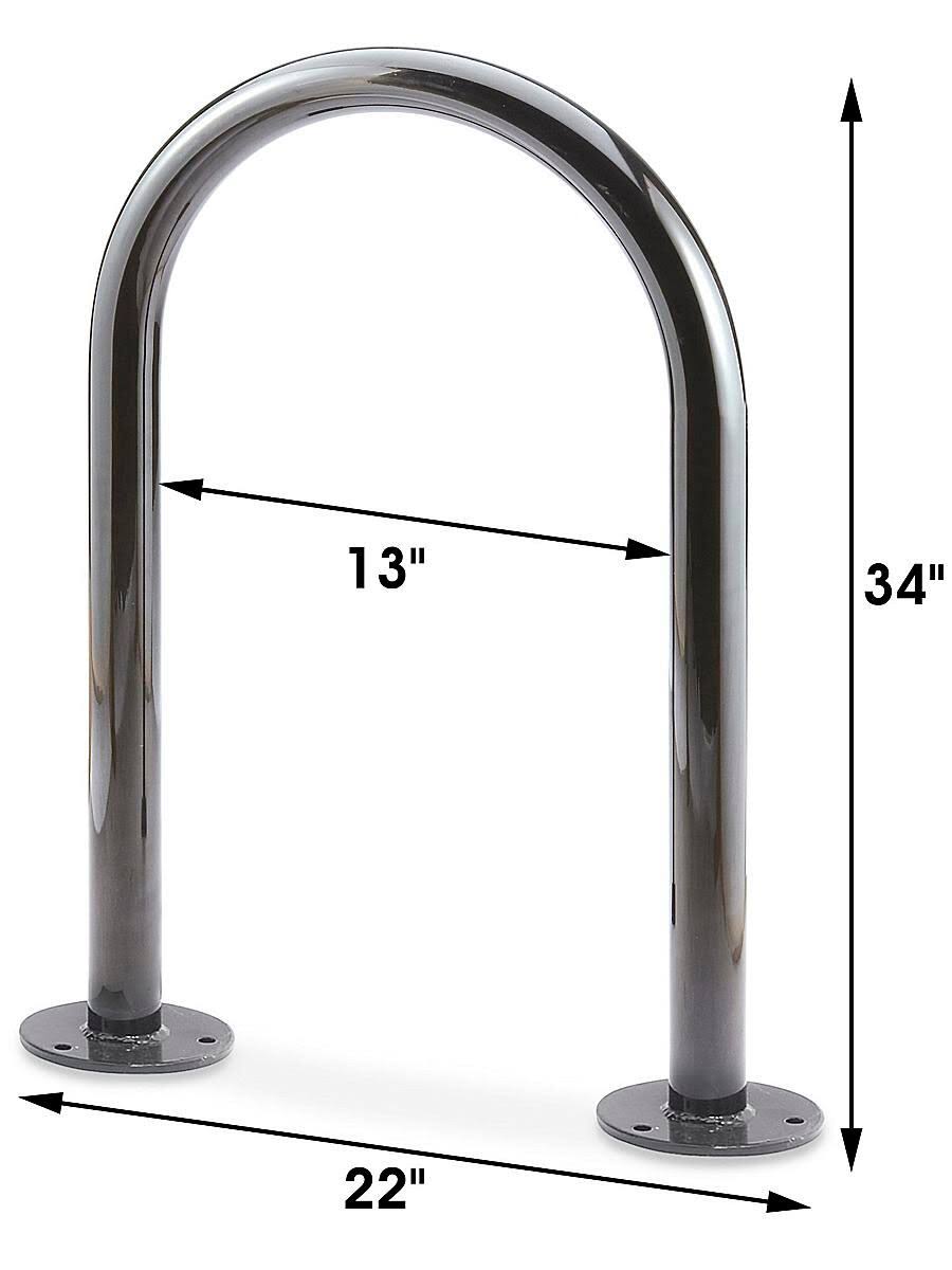 3 Bike Capacity Black Bike Rack L638712