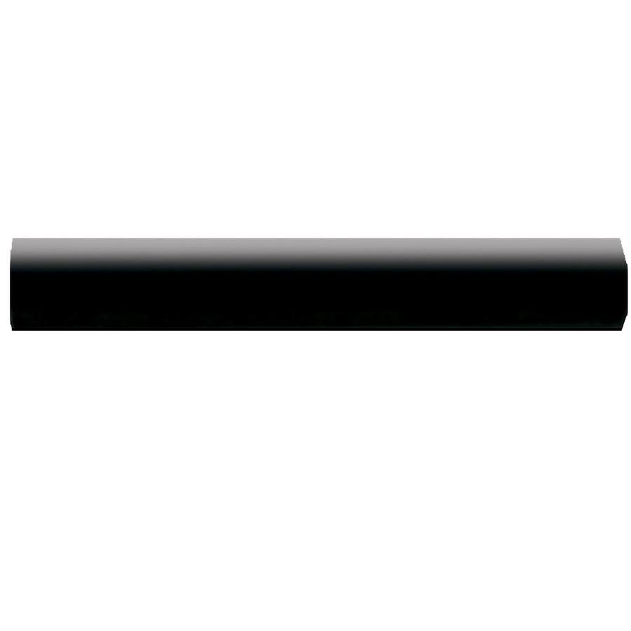Black Ceramic Quarter Round Tile (1-in x 6-in) T5978