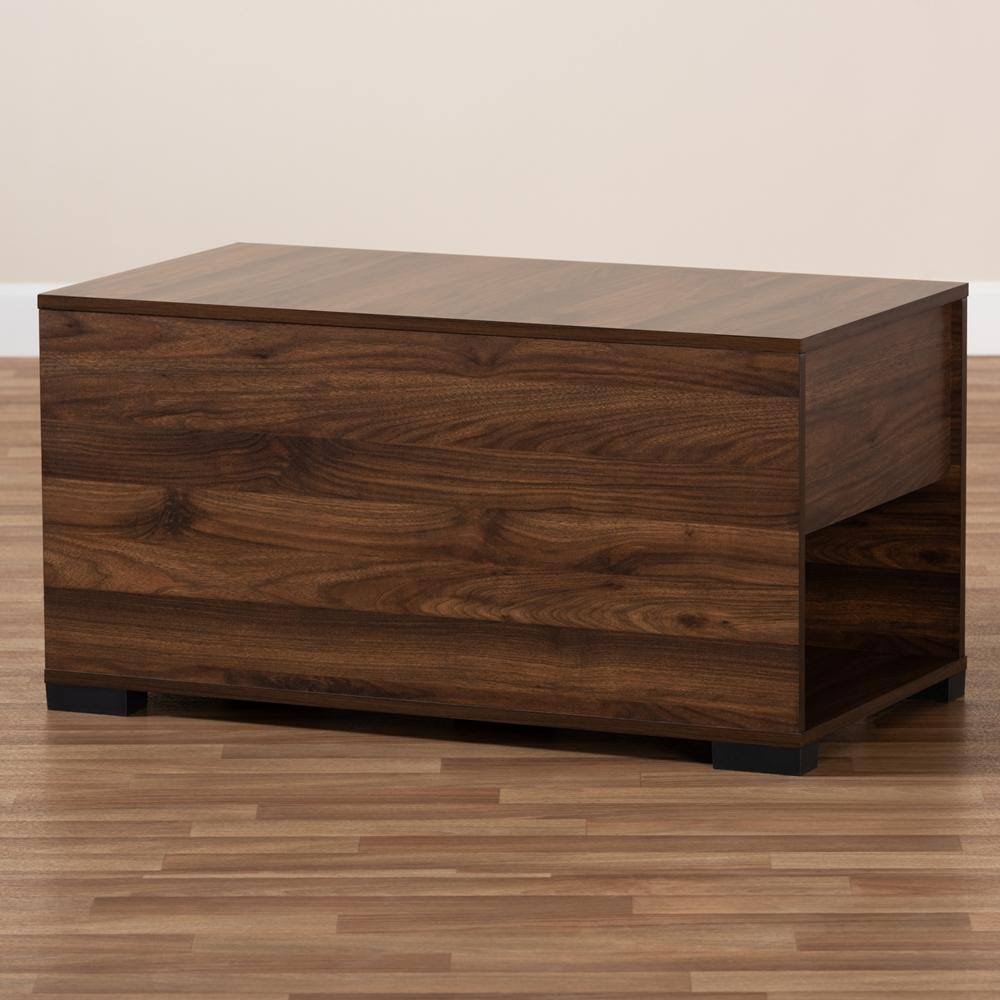 Walnut Brown Finished Cat Litter Box Cover House L7830