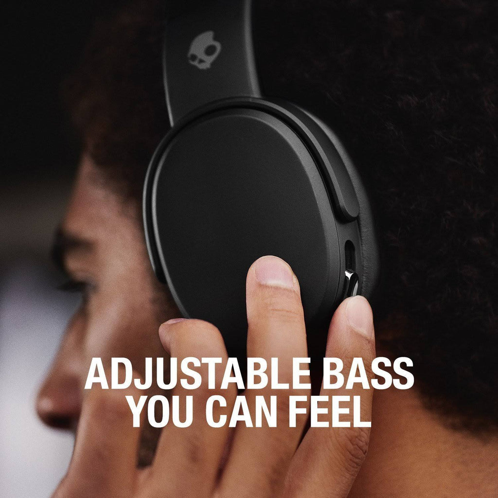 Black/Coral Bluetooth Wireless Over-Ear Headphones C66720