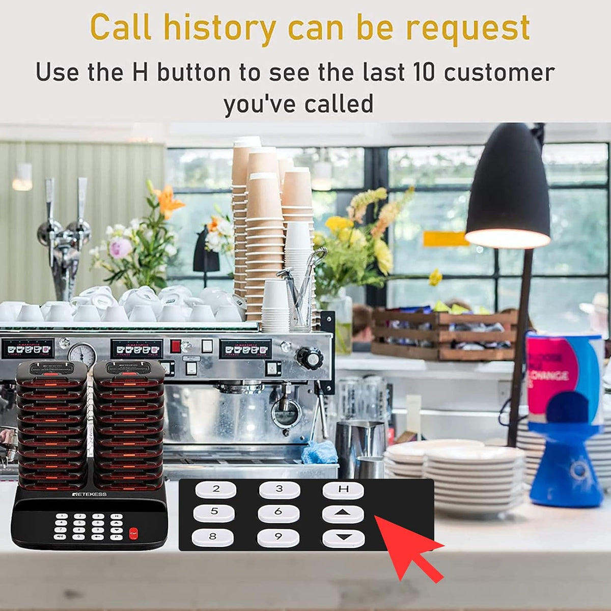 20 Pagers Restaurant Pager System G351774