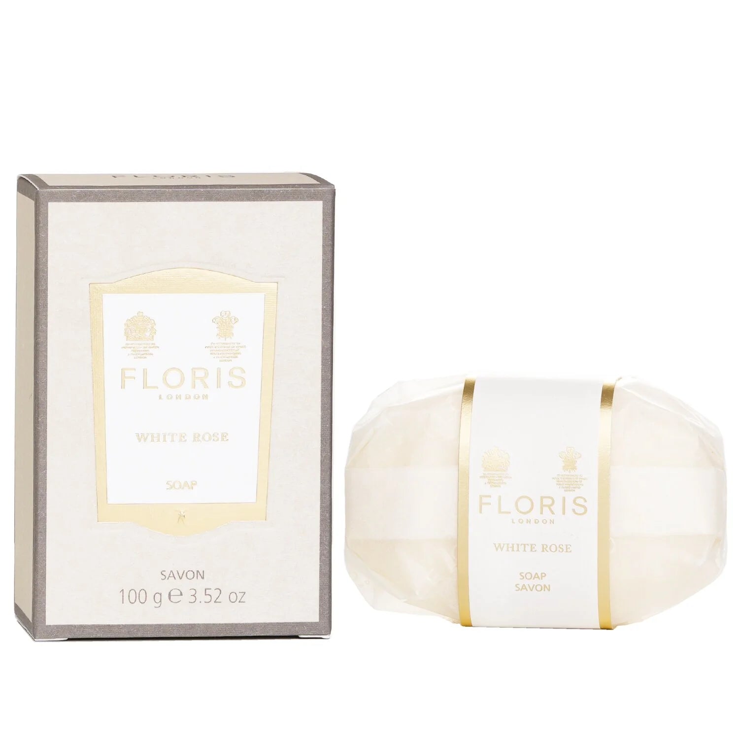 White Rose Luxury Single Soap 100g V348