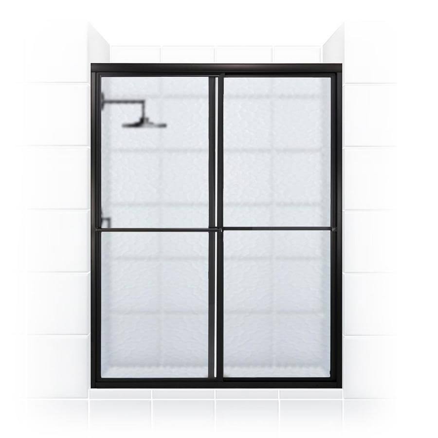 Framed Sliding Shower Door Oil Rubbed Bronze M6939