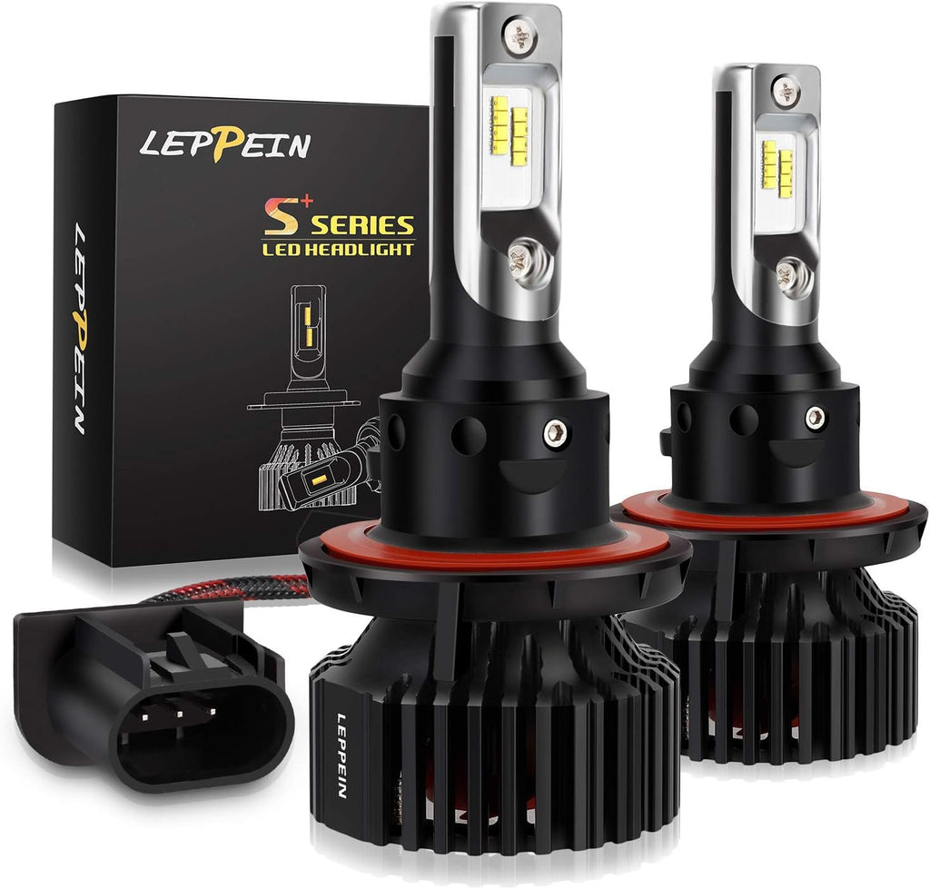 LED Headlight Bulbs Conversion Kit 6500K Cool White Halogen Replacement 1 Pair Pack of 2 O1753