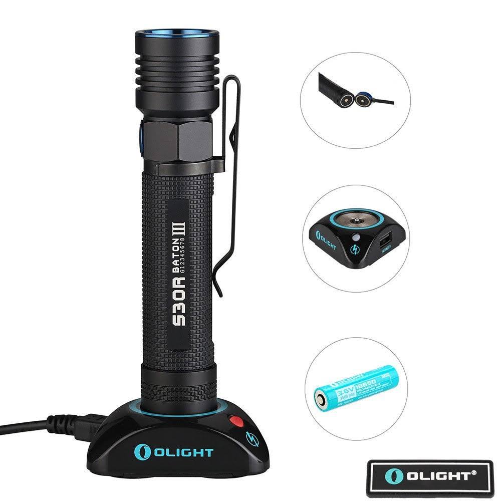 Rechargeable LED Flashlight B41140