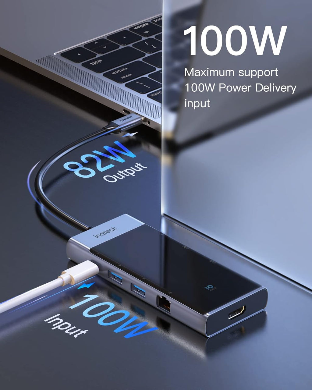 USB C Hub with 8 Ports, Pack of 2 R7003