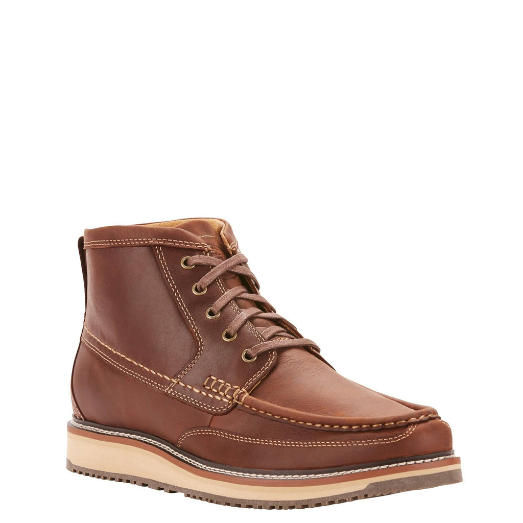 Brown Men&s Size 7.5 Work Boots E85869