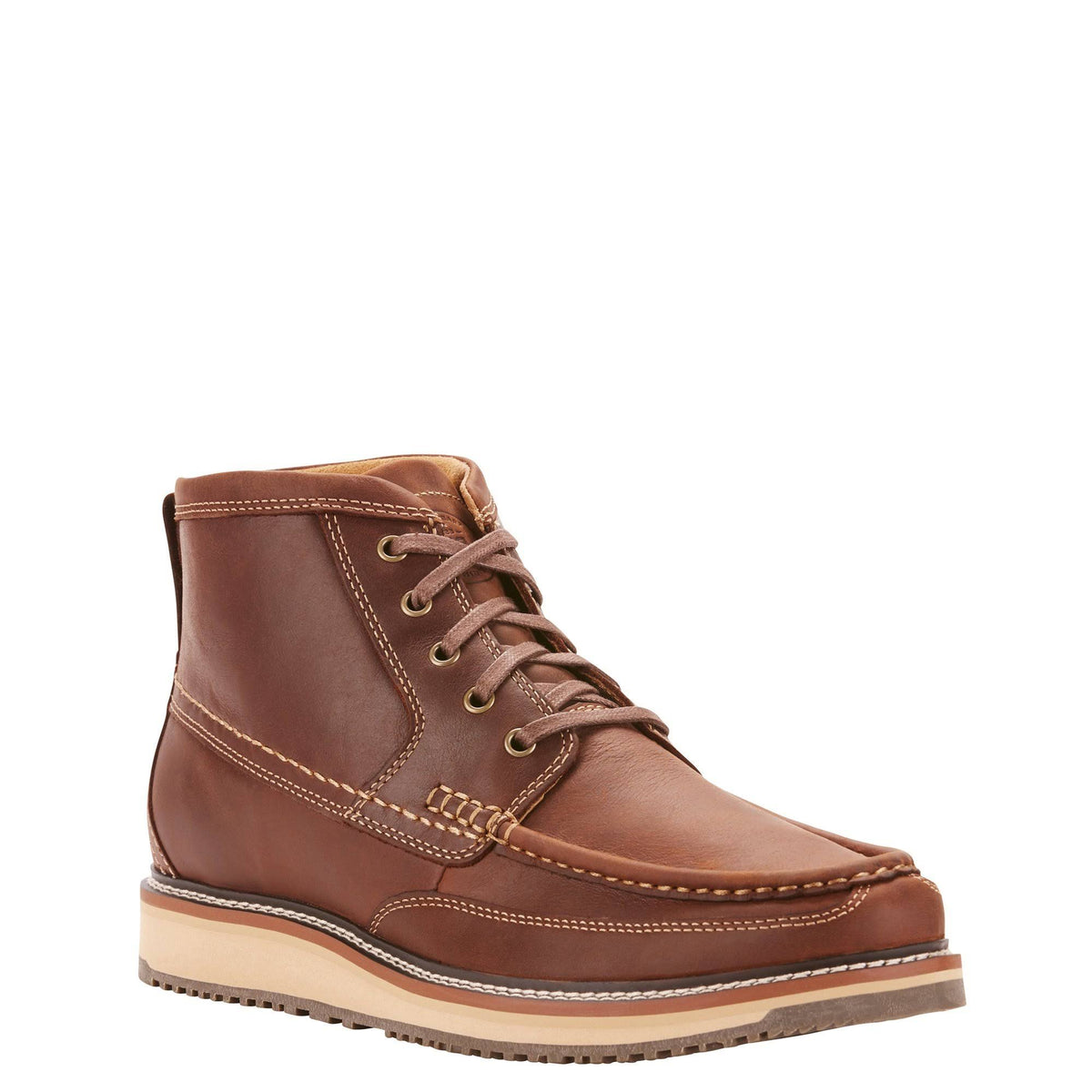 Brown Men&s Size 7.5 Work Boots E85869