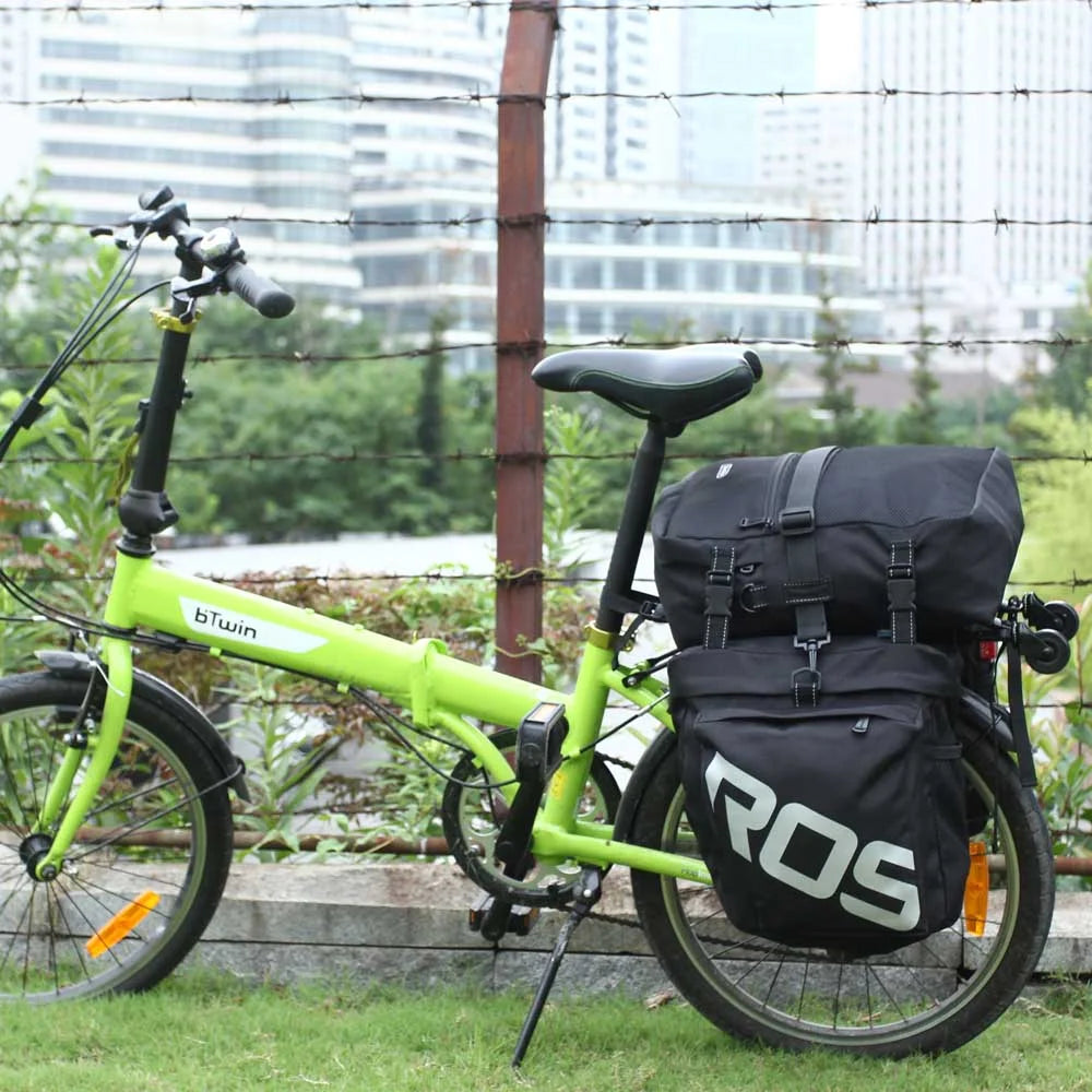 Mountain Bike Bag Bicycle Pannier Rear Seat Trunk Bag E131732