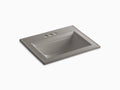 Cashmere Drop-In Bathroom Sink with 4 In. Centerset Faucet Holes E33241