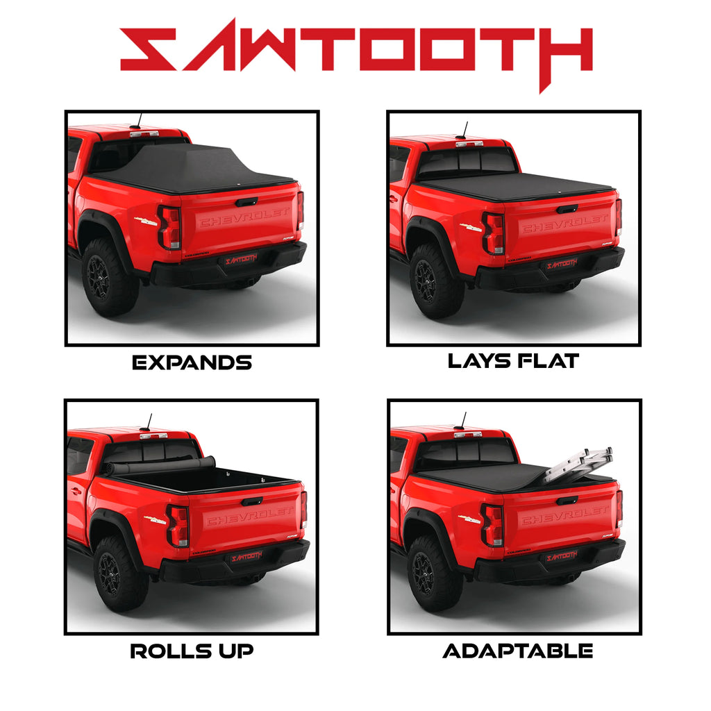 Sawtooth Tonneau Expandable Tonneau Cover H44928