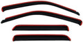 In-Channel Front & Rear Window Deflectors Y377