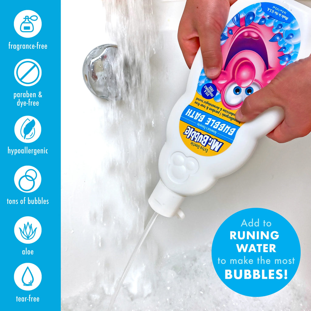 Fragrance Free Bubble Bath for Children, 16 fl oz, 2 Pack F7664