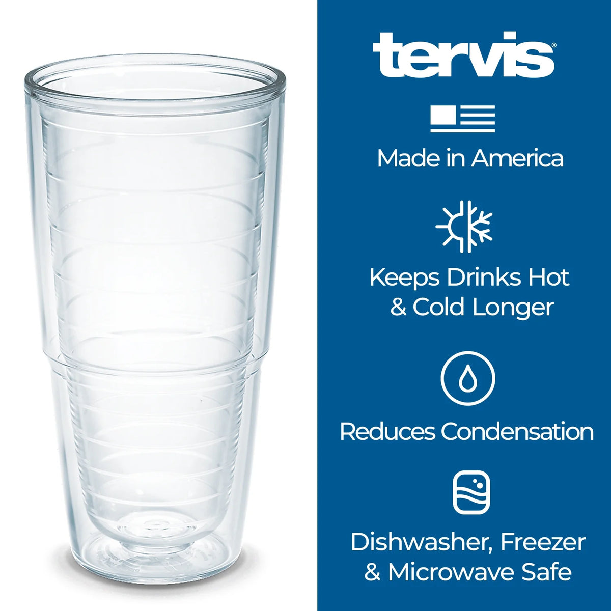 24oz Double Walled Insulated Tumbler Travel Cup R96503