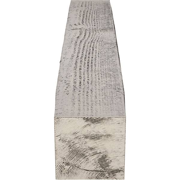Rough Sawn Faux Wood Fireplace Mantel C416204