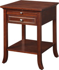 Mahogany End Table with Drawer R6990