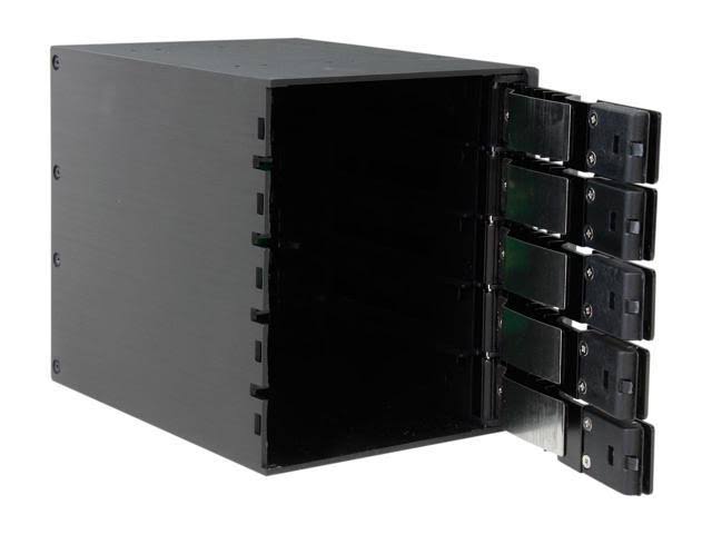 3x5.25 to 5x3.5 Trayless Black R10021