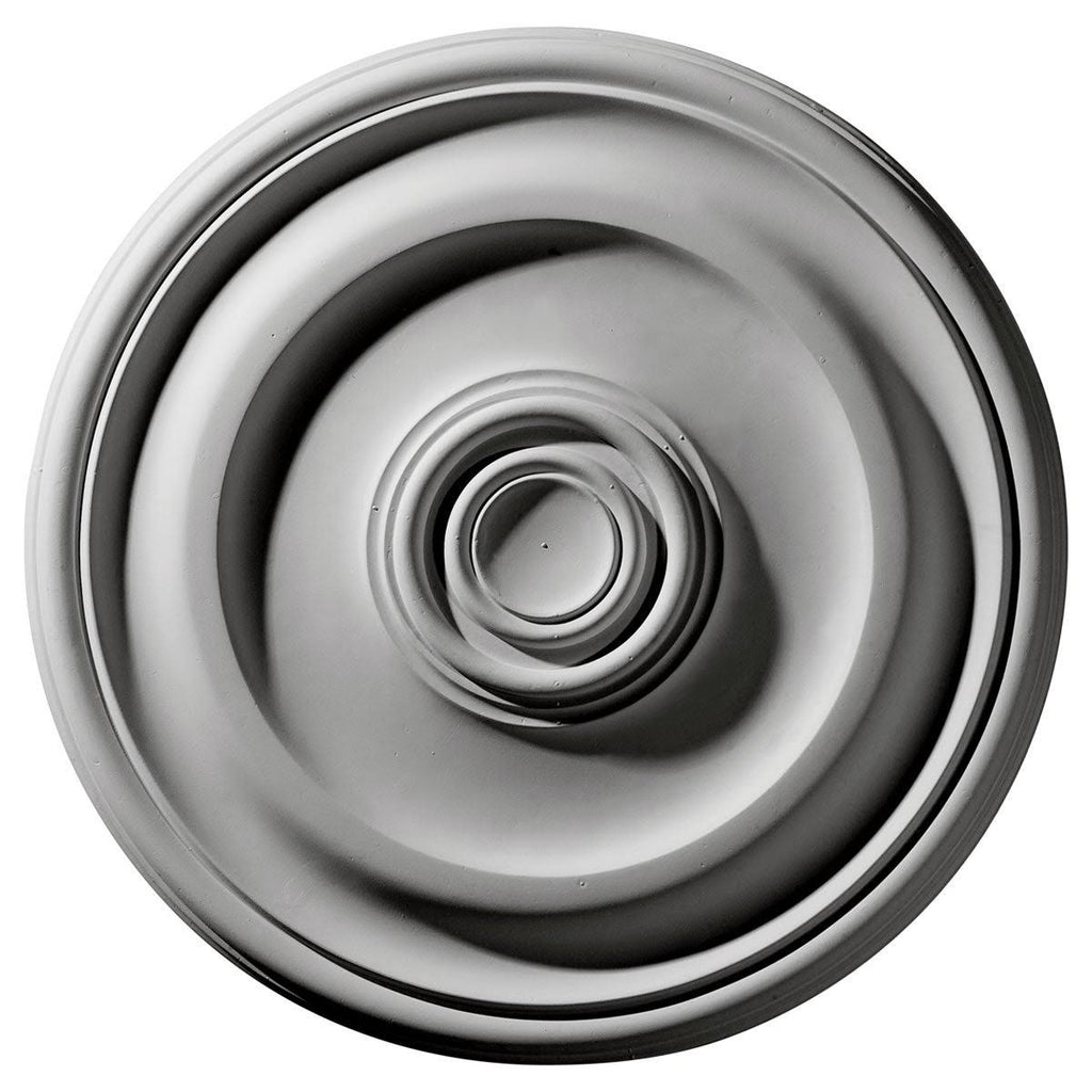 15 3/4x22OD x 1 1/2x22P Hand-Painted Ceiling Medallion R9109