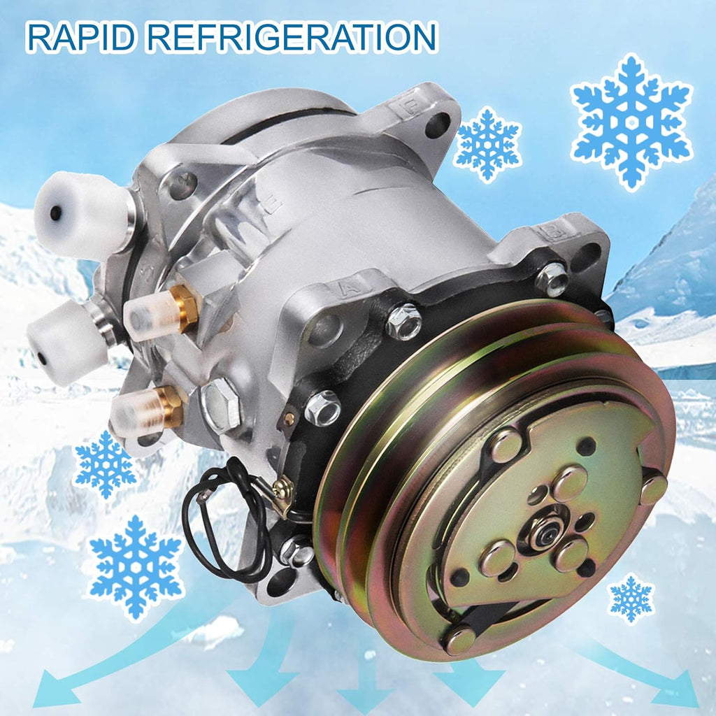 Universal Air Conditioner AC Compressor Pack of 2 I99236