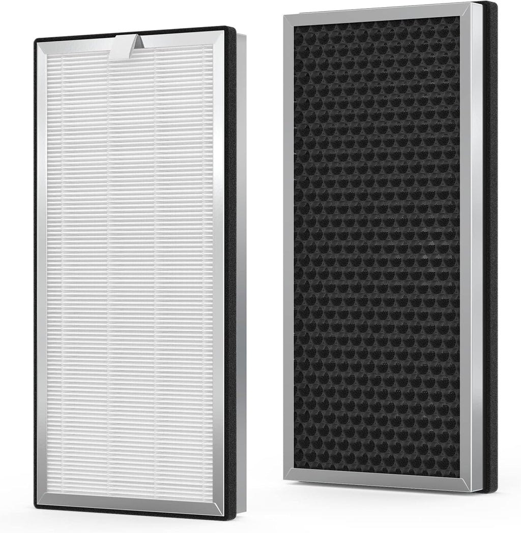 2 Packs H13 True HEPA Replacement Filters with Activated Carbon Filter J74486