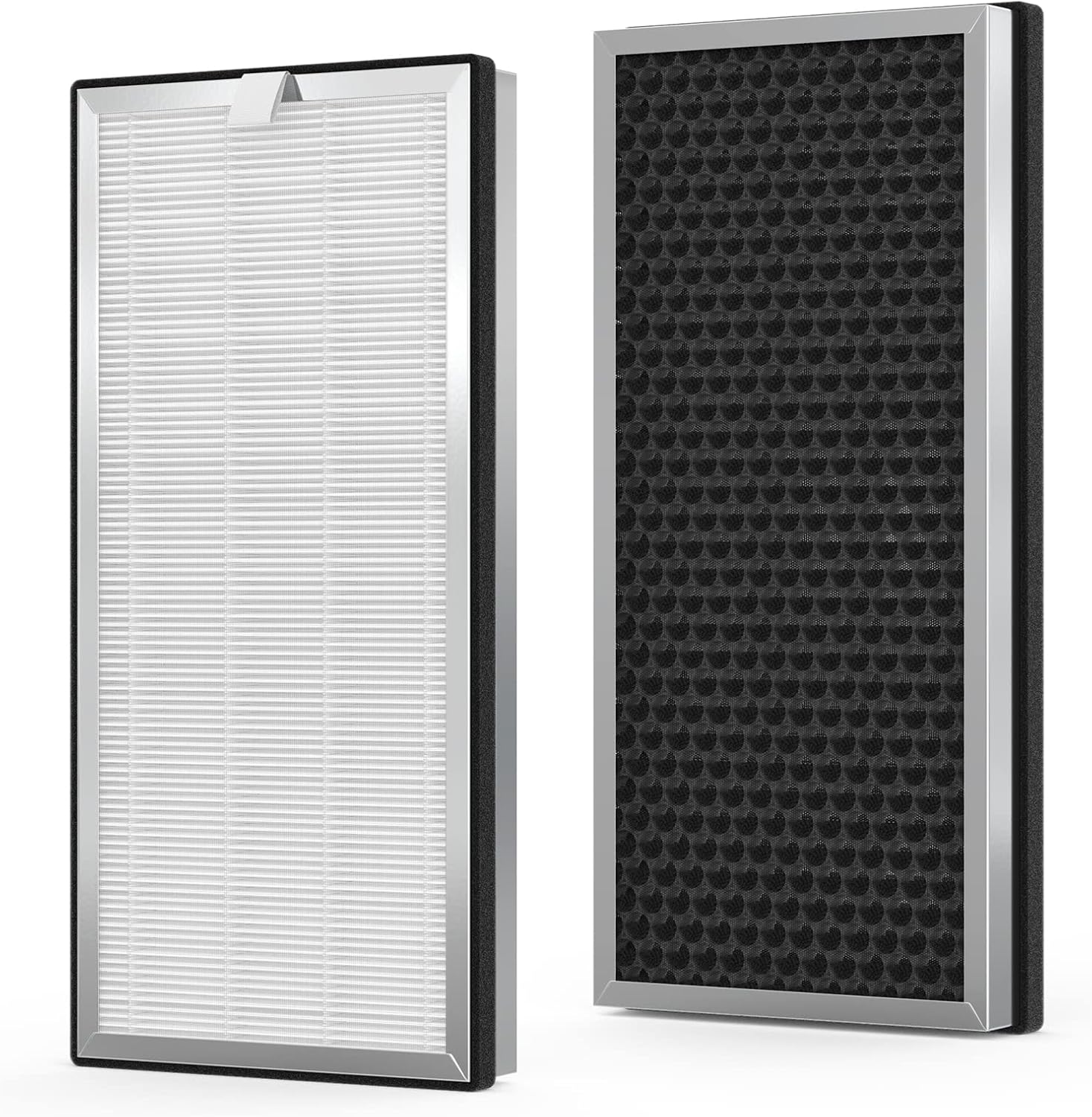 2 Packs H13 True HEPA Replacement Filters with Activated Carbon Filter J74486