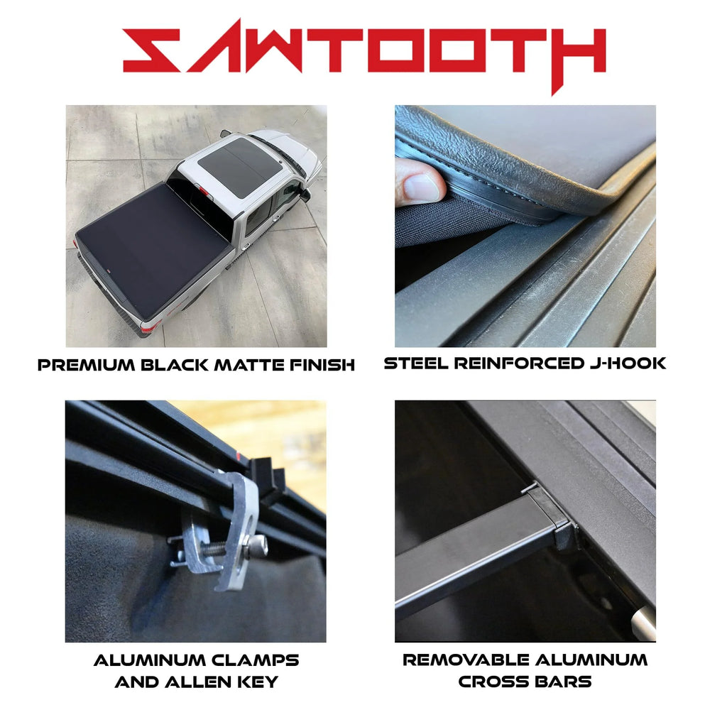 Sawtooth Tonneau Expandable Tonneau Cover H44928