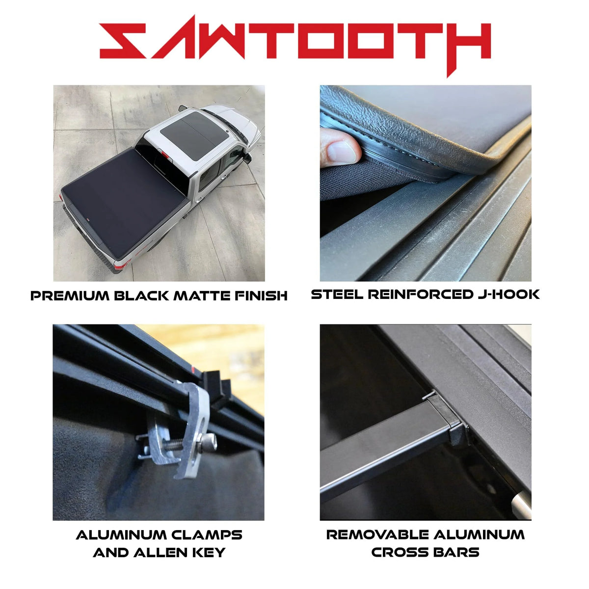 Sawtooth Tonneau Expandable Tonneau Cover H44928