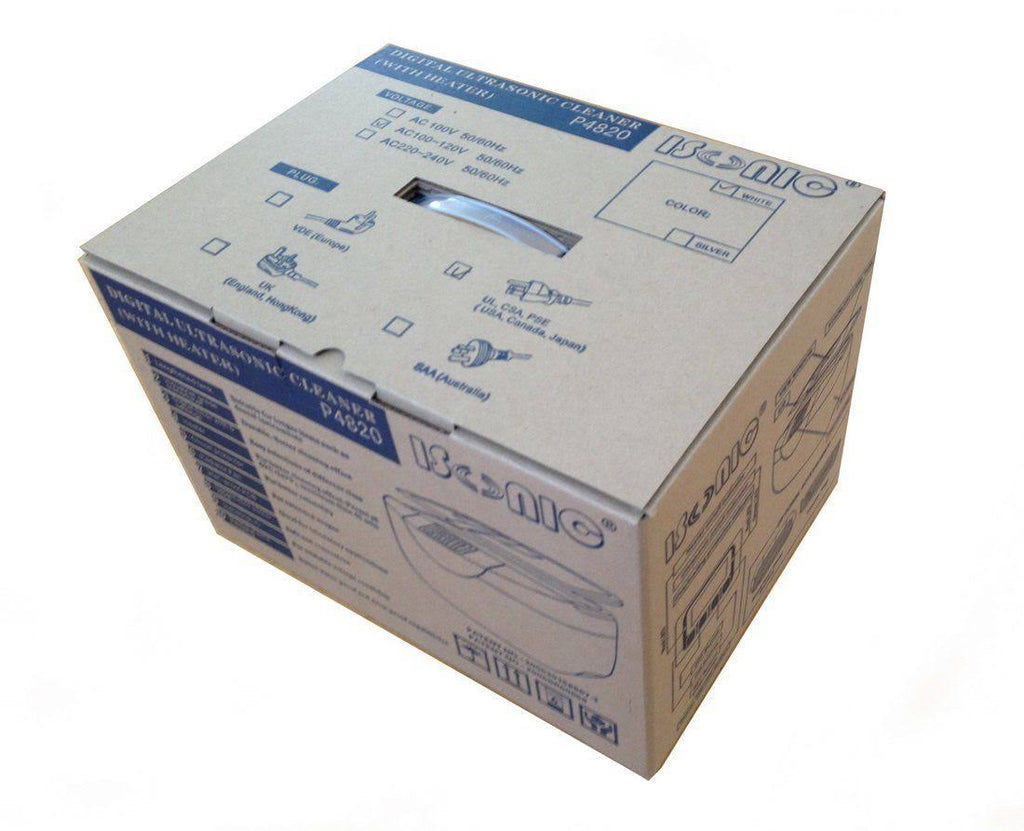 Commercial Ultrasonic Cleaner, 2.5L, White, Stainless Steel C342049