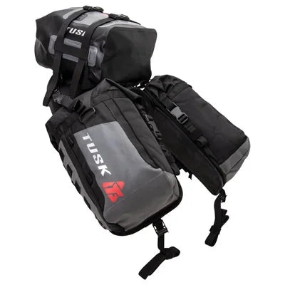Rackless Luggage System with Dry Duffel Tail Bag and Heat Shield M914896