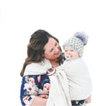 Bamboo and Linen Ring Sling Baby Carrier F101597