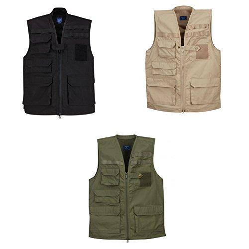 Khaki Lightweight Tactical Vest J2896