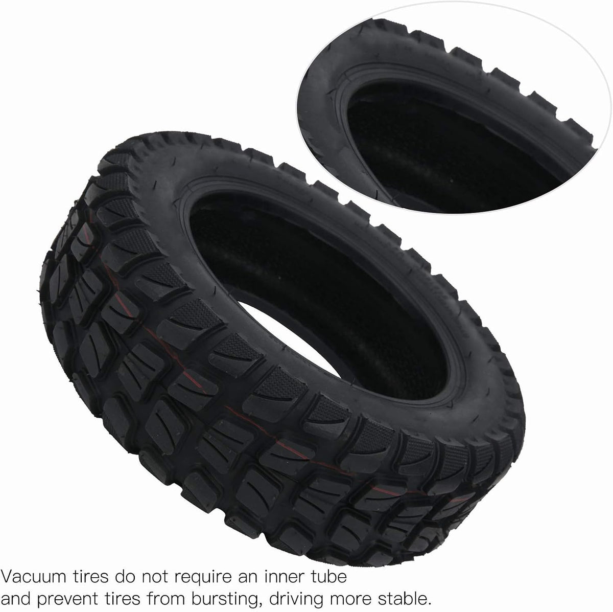11in Tubeless Electric Scooter Tire, Pack of 2 A564348